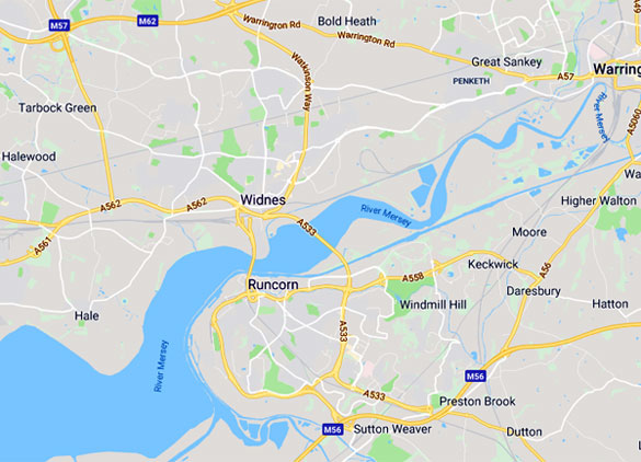 Local Runcorn Widnes Area
